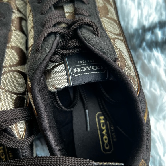 Coach Hilary Brown Fashion Sneakers (size 7.5) - Picture 7 of 7